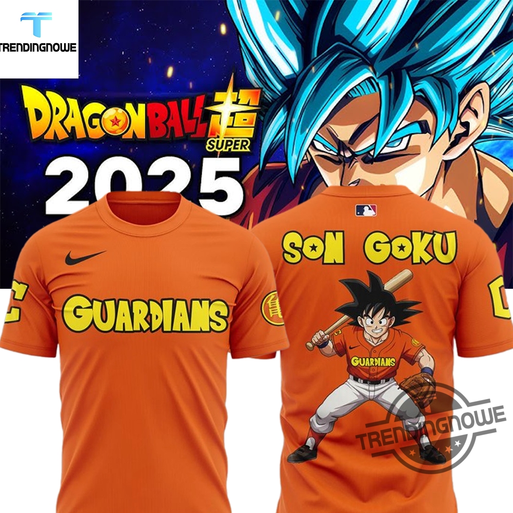Cleveland Guardians Dragon Ball Goku 2025 Tee Shirt 7 Cleveland Guardians Dragon Ball Goku 2025 Tee Shirt