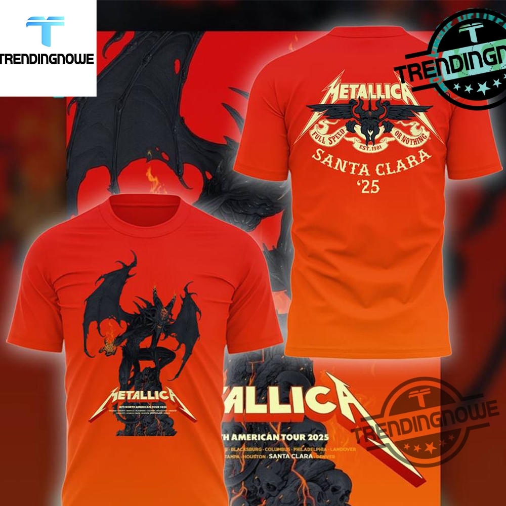 Metallica M72 World Tour Santa Clara 2025 Shirt 5 Metallica M72 World Tour Santa Clara 2025 Shirt