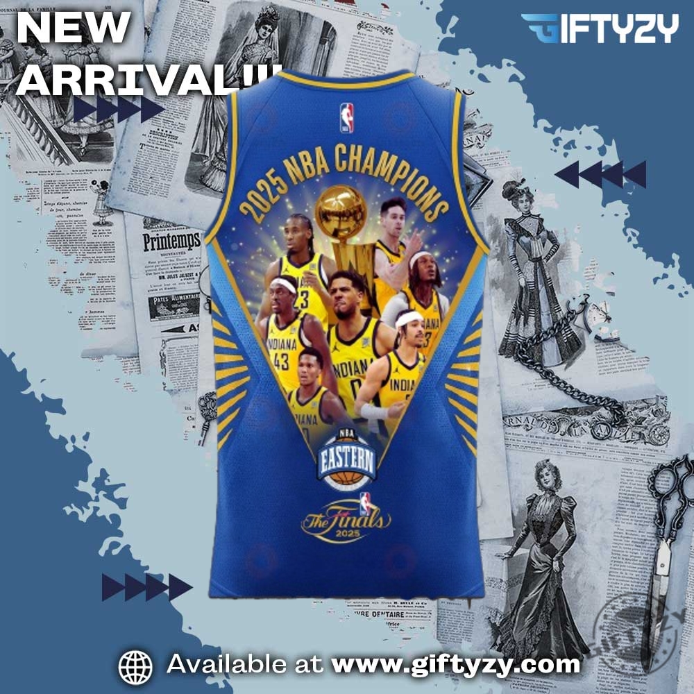 Indiana Pacers Nba Champions The Finals 2025 Special Edition Basketball Jersey 5 Indiana Pacers NBA Champions The Finals 2025 Special Edition Basketball Jersey