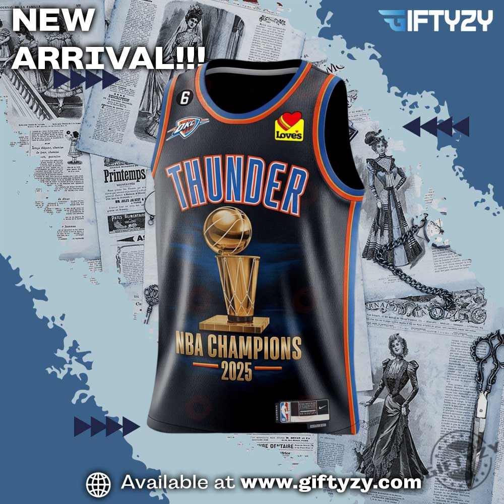 Nba Finals Oklahoma City Thunder Champions 2025 Special Edition Basketball Jersey 4 NBA Finals Oklahoma City Thunder Champions 2025 Special Edition Basketball Jersey
