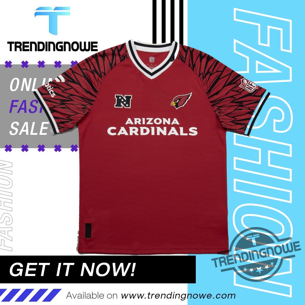 Nfl Fanatics Arizona Cardinals Football Meets Football Soccer Jersey trendingnowe 1