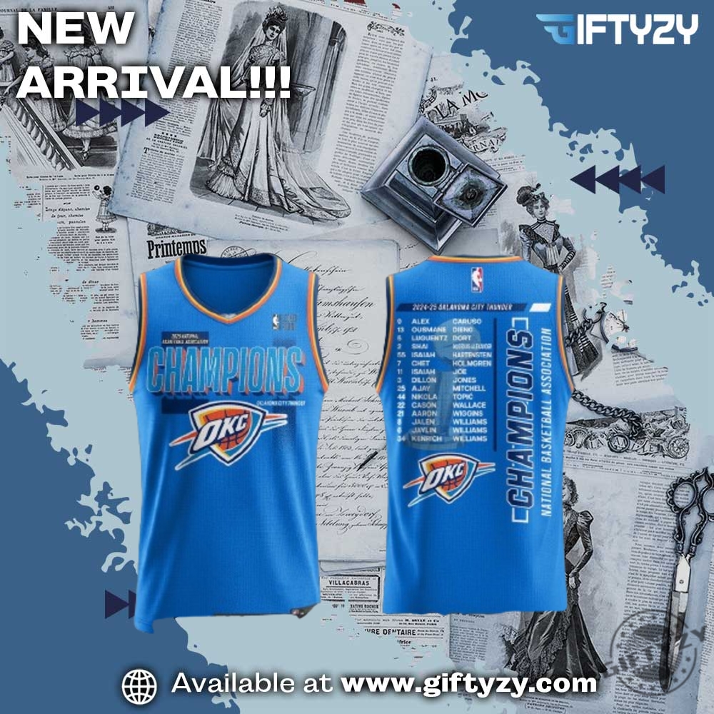 Florida Panthers Champion NHL Stanley Cup 2025 Jersey, NBA 2025 Champions Jersey 18 National Basketball Champions Oklahoma City Thunder Special Edition 202425 Basketball Jersey