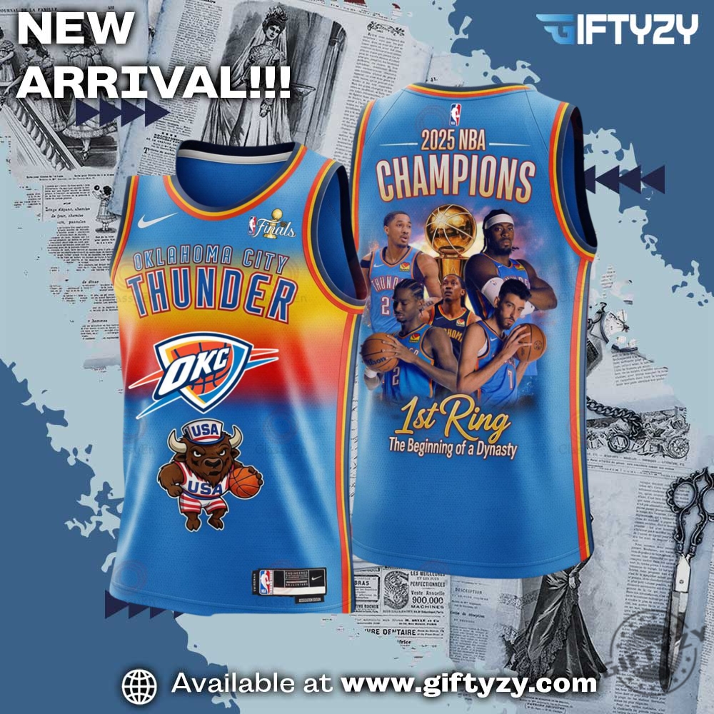 Florida Panthers Champion NHL Stanley Cup 2025 Jersey, NBA 2025 Champions Jersey 21 Oklahoma City Thunder 2025 Nba Champions 1St Ring Special Edition Basketball Jersey