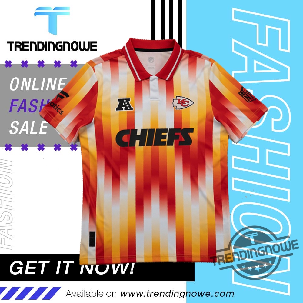 Nfl Fanatics Kansas City Chiefs Football Meets Football Soccer Jersey trendingnowe 1