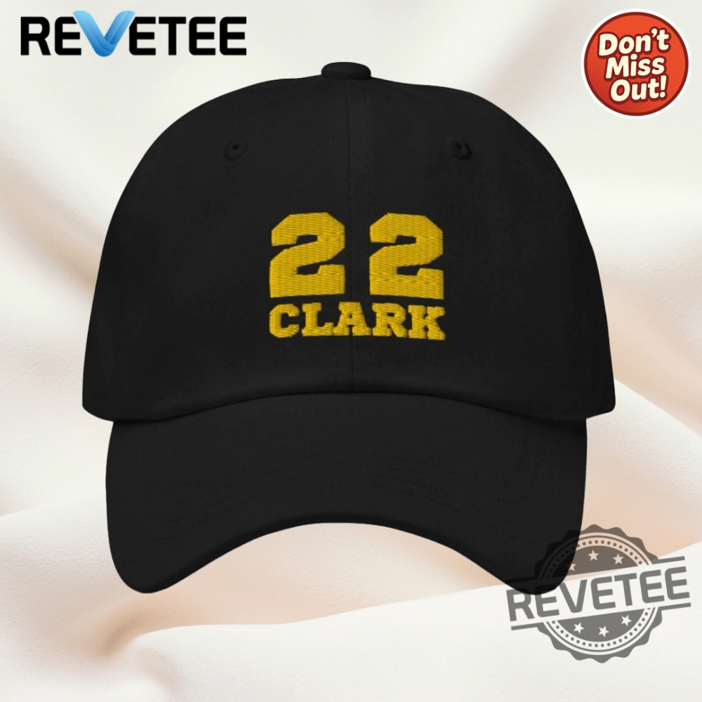 Caitlin Clark 22 Hat 22 Clark Embroidered Cap revetee 1