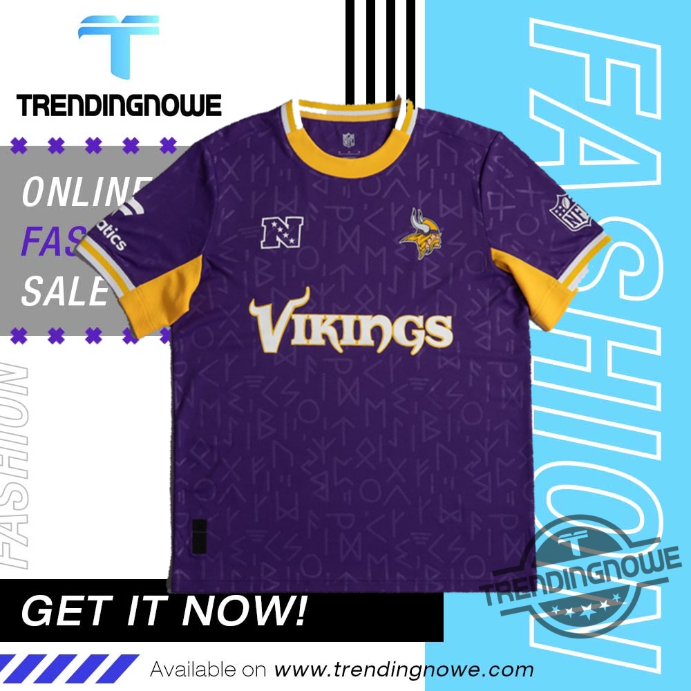 Nfl Fanatics Minnesota Vikings Football Meets Football Soccer Jersey trendingnowe 1