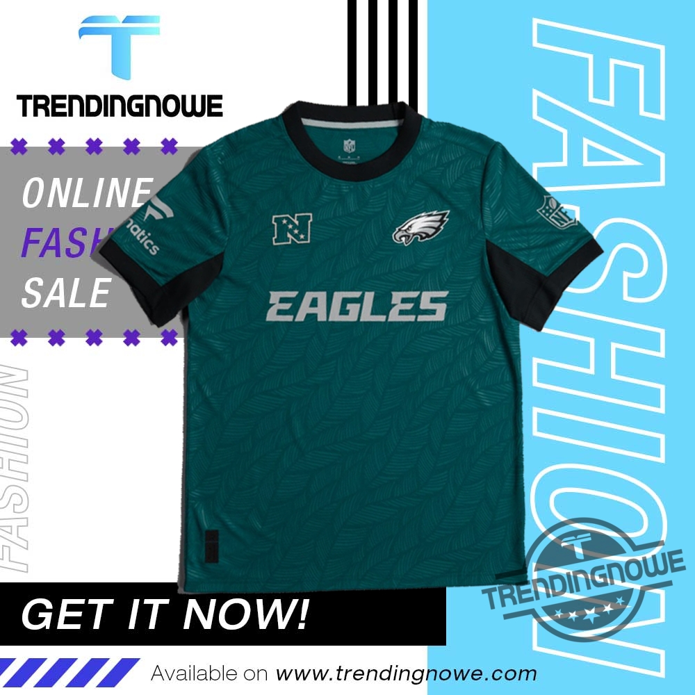 Nfl Fanatics Philadelphia Eagles Football Meets Football Soccer Jersey trendingnowe 1