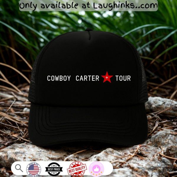 2025 beyonce cowboy carter tour mesh trucker hat cap