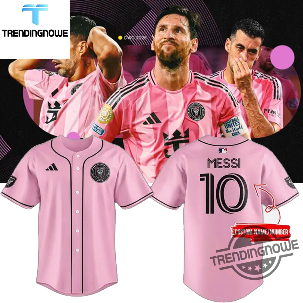 "2025 Jerseys: Sun Devils, Inter Miami, Star Wars, One Piece" 4 Inter Miami Mlb Club World 2025 Jersey