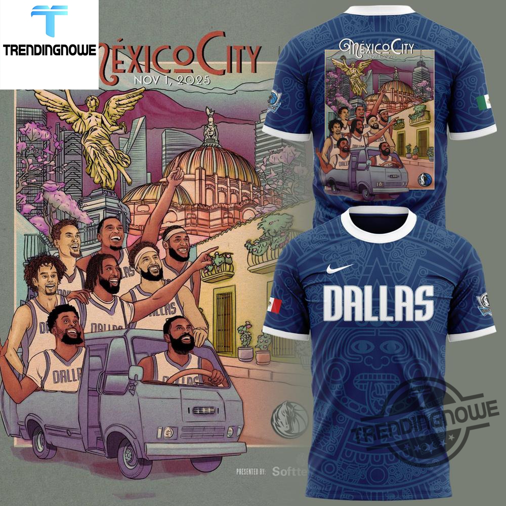 "2025 Jerseys: Sun Devils, Inter Miami, Star Wars, One Piece" 13 Dallas Mavericks Mexico City Game 2025 Shirt
