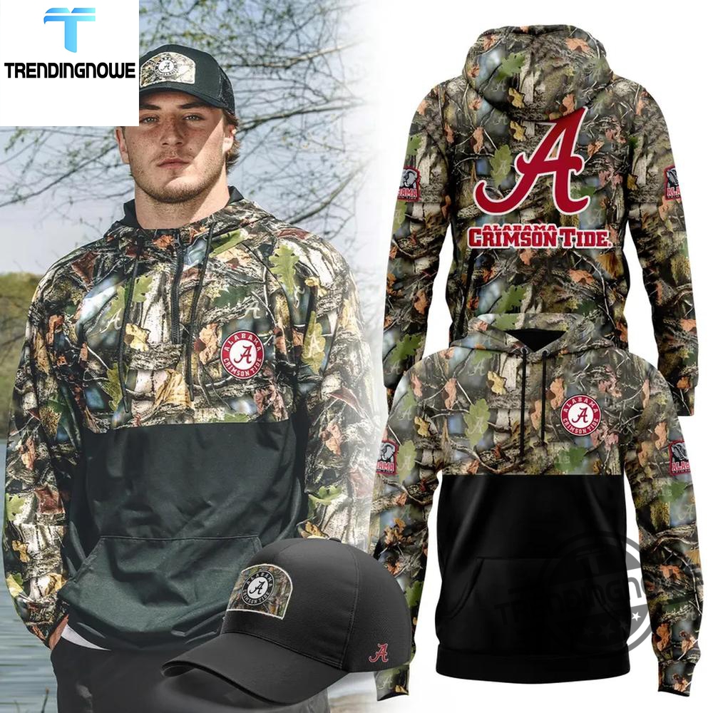 "2025 Jerseys: Sun Devils, Inter Miami, Star Wars, One Piece" 16 Alabama Crimson Tide Camouflage 2025 Hoodie