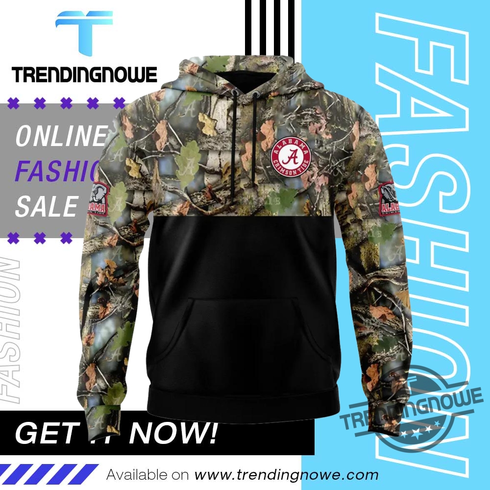 Alabama Crimson Tide Camouflage 2025 Hoodie 8 Alabama Crimson Tide Camouflage 2025 Hoodie