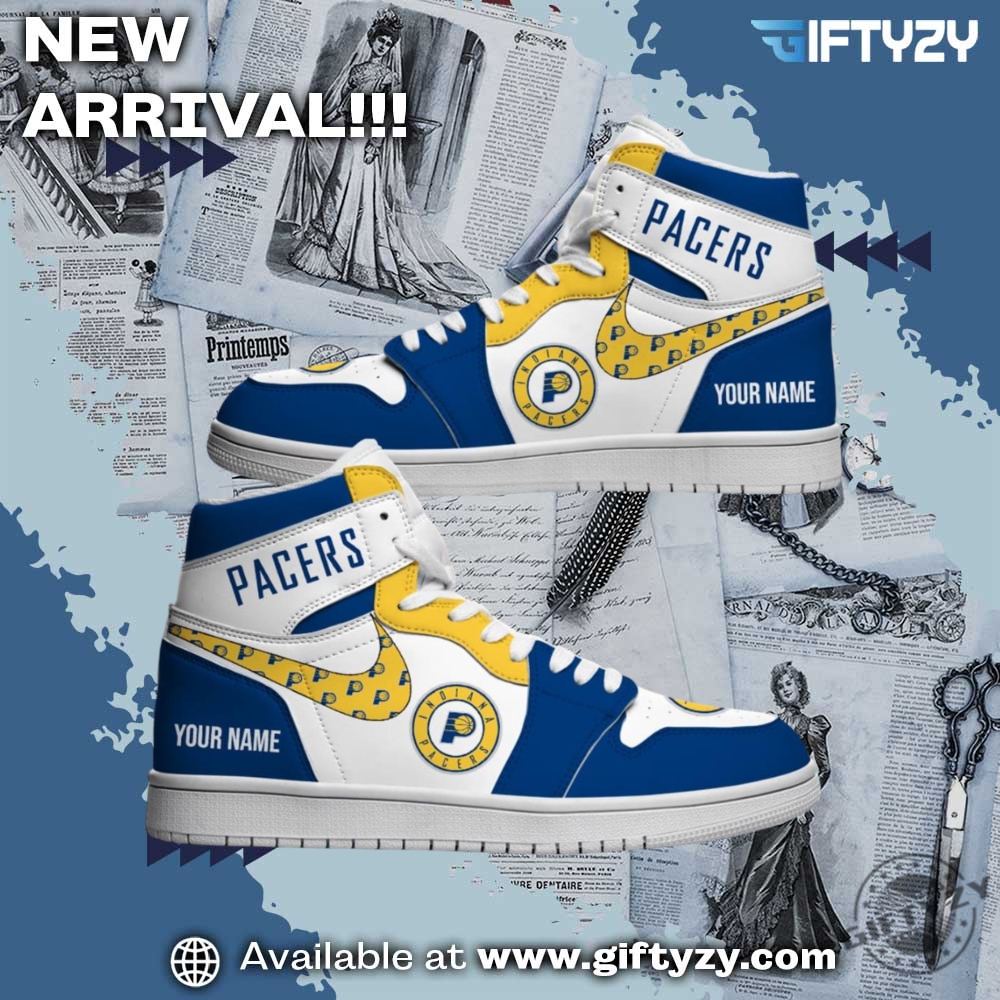 Indiana Pacers Personalized Name Nba Air Jordan Hightop Shoes 3 Indiana Pacers Personalized Name NBA Air Jordan HighTop Shoes