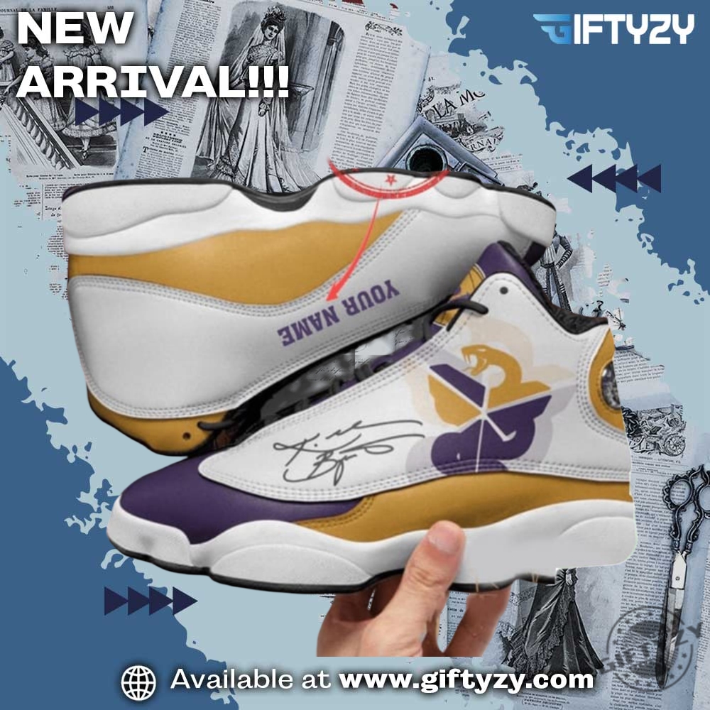 NBA Final 2025 Team Champions Shoes 20 Los Angeles Lakers Nba Custom Name Air Jordan 13 Shoes
