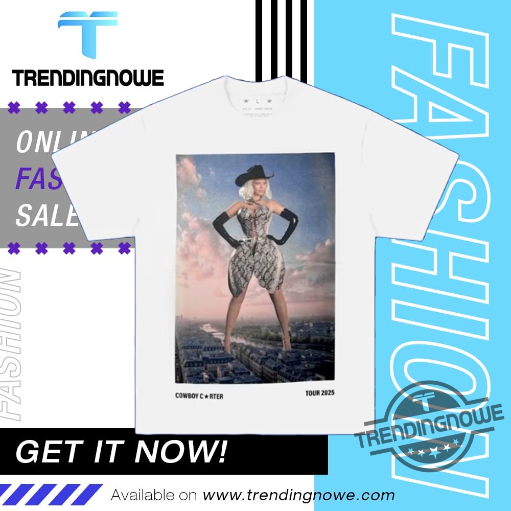 Beyonce Cowboy Carter 2025 Tour Paris Shirt 7 Beyonce Cowboy Carter 2025 Tour Paris Shirt