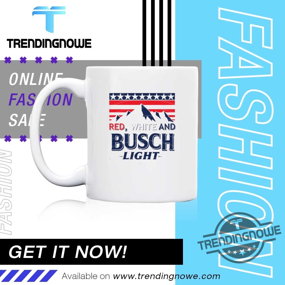 Red White Bruh Busch Light Shirt 11 Red White Bruh Busch Light Shirt