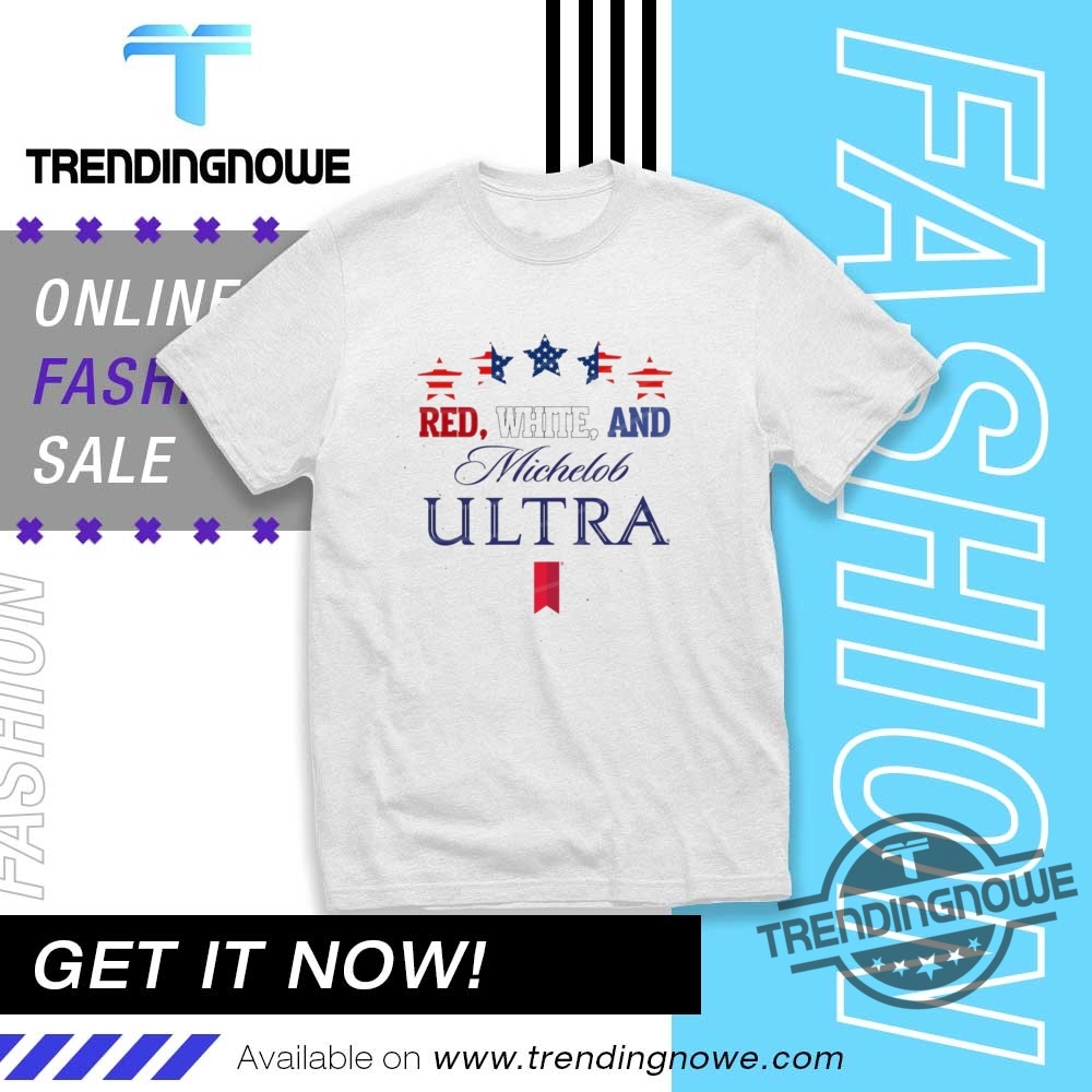 Red White Bruh Michelob Ultra Shirt trendingnowe 1