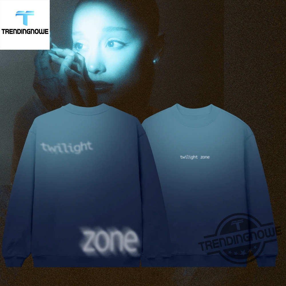 Ariana Grande Twilight Zone Blur Crewneck Sweatshirt 7 Ariana Grande Twilight Zone Blur Crewneck Sweatshirt