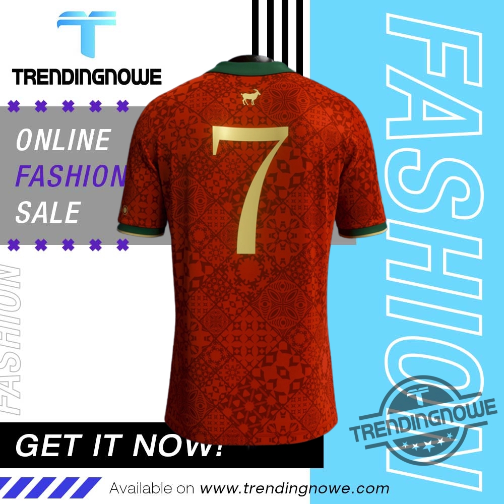 Portugal Ronaldo World Cup 2026 The Siu Home Kit Shirt Jersey
