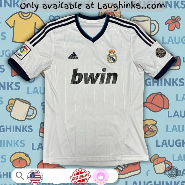 christiano ronaldo cr7 real madrid 2012 benzema football jersey shirt full printed replica laughinks 1