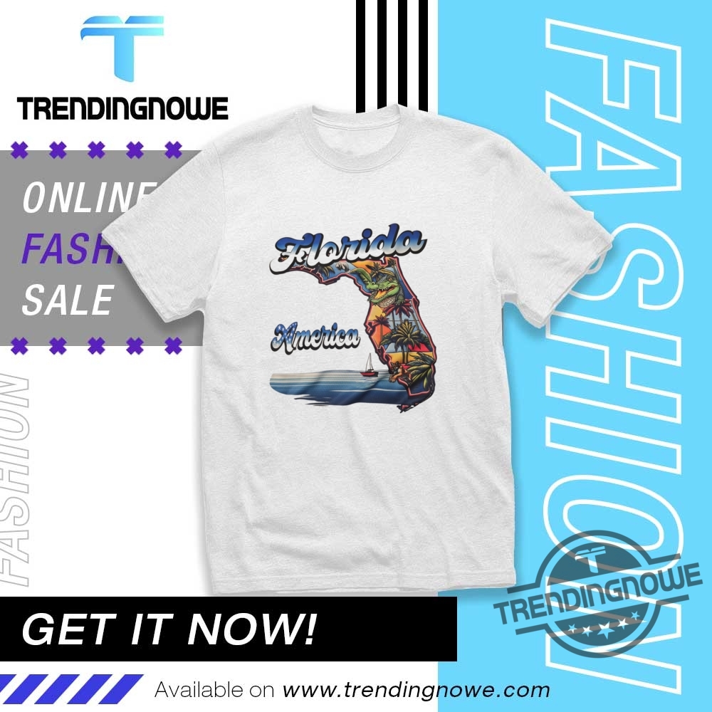 "Top 5 Must-Have Graphic Tees: Anime, Music, and Retro Vibes" 6 Florida Gulf Of America Shirt
