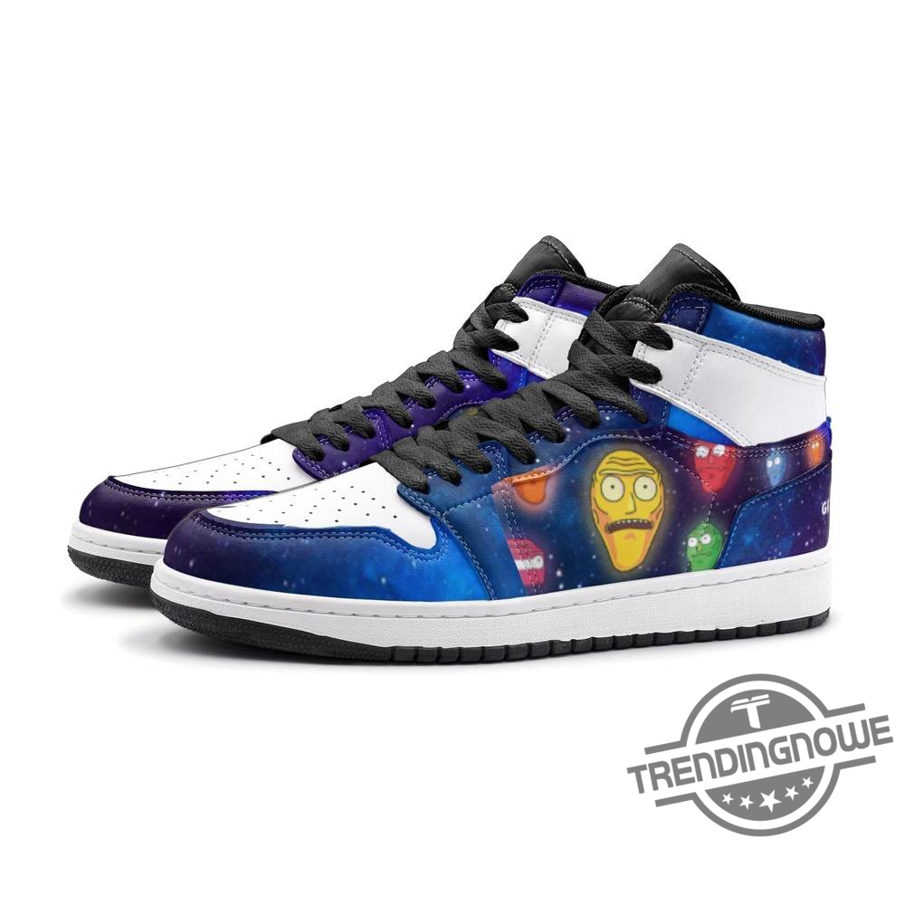 Show Me What You Got Rick And Morty Air Jordan 1 Sneakers