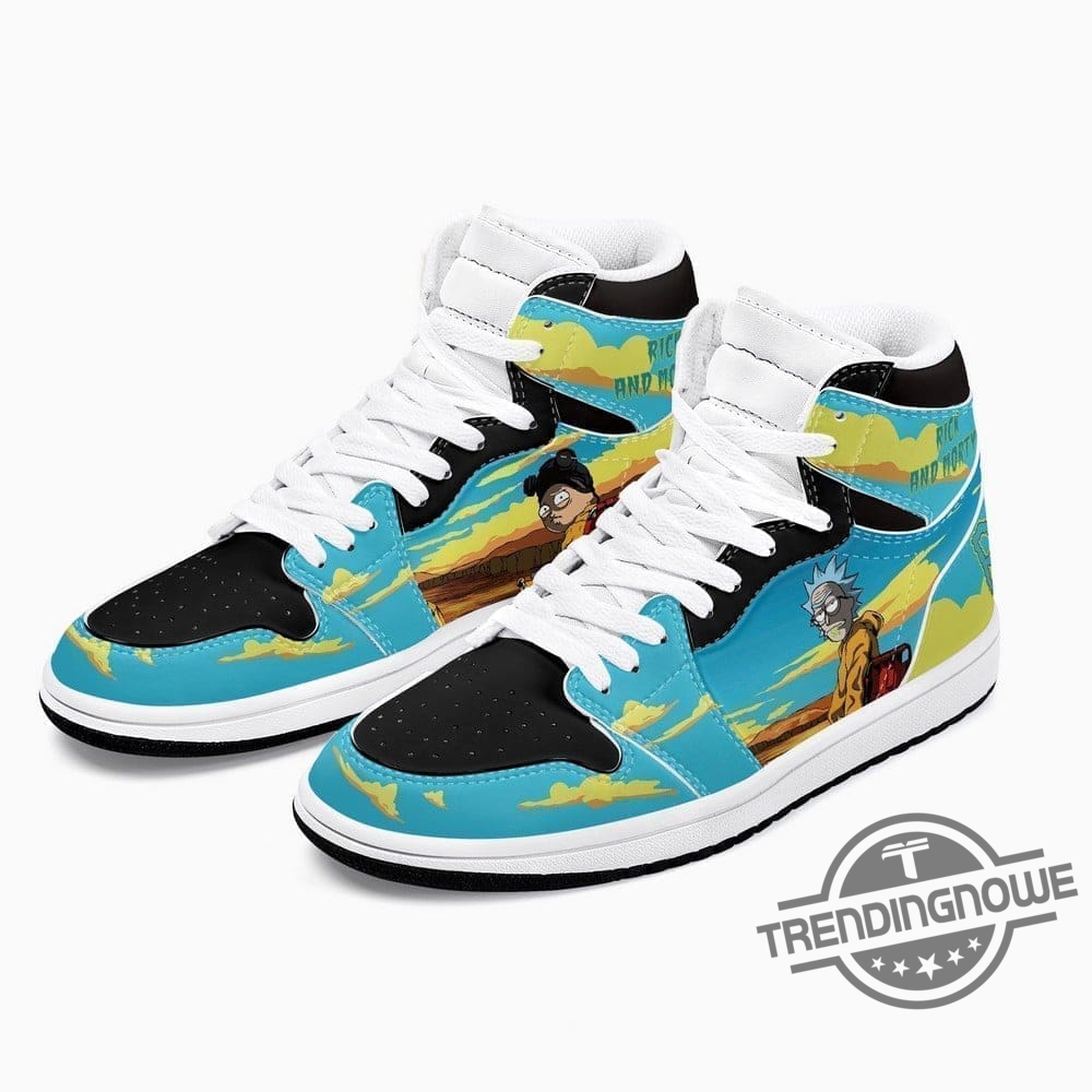 Rick And Morty Crossover Breaking Bad Air Jordan 1 Sneakers