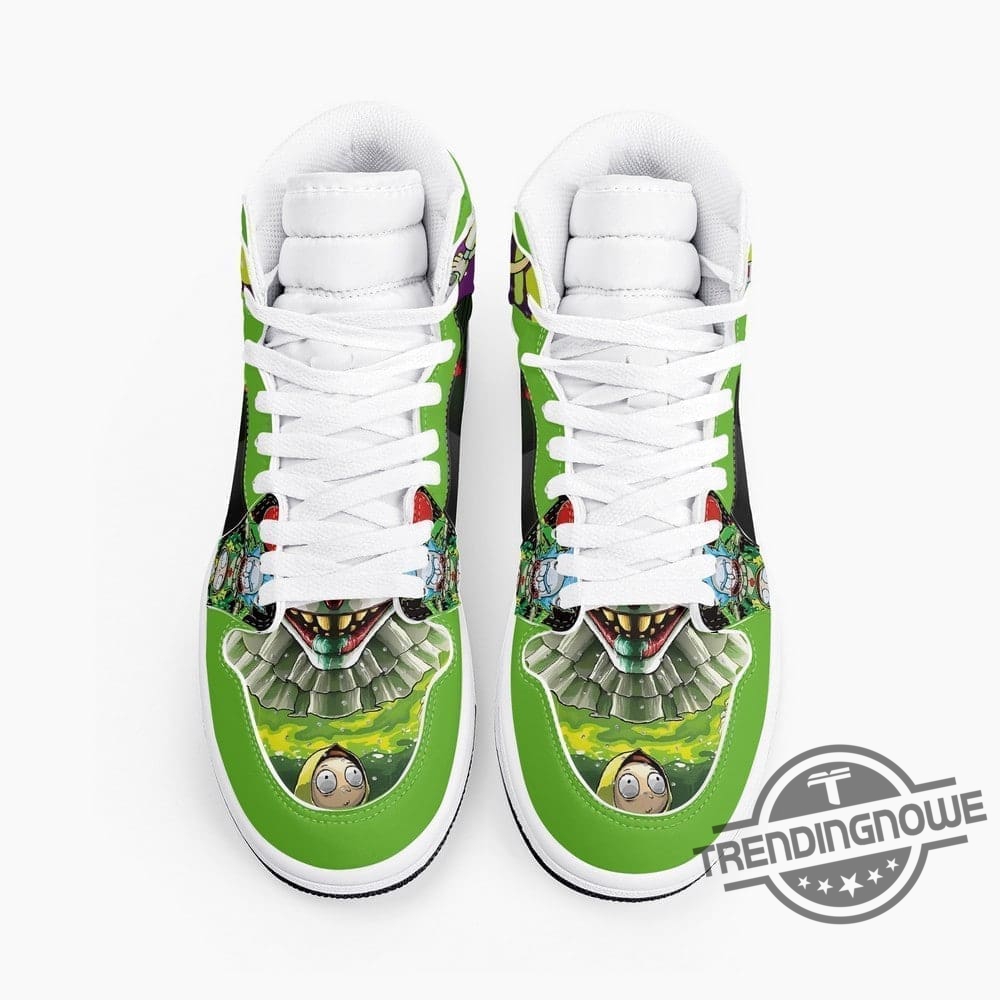 Rick And Morty Air Jordan 1 Sneakers