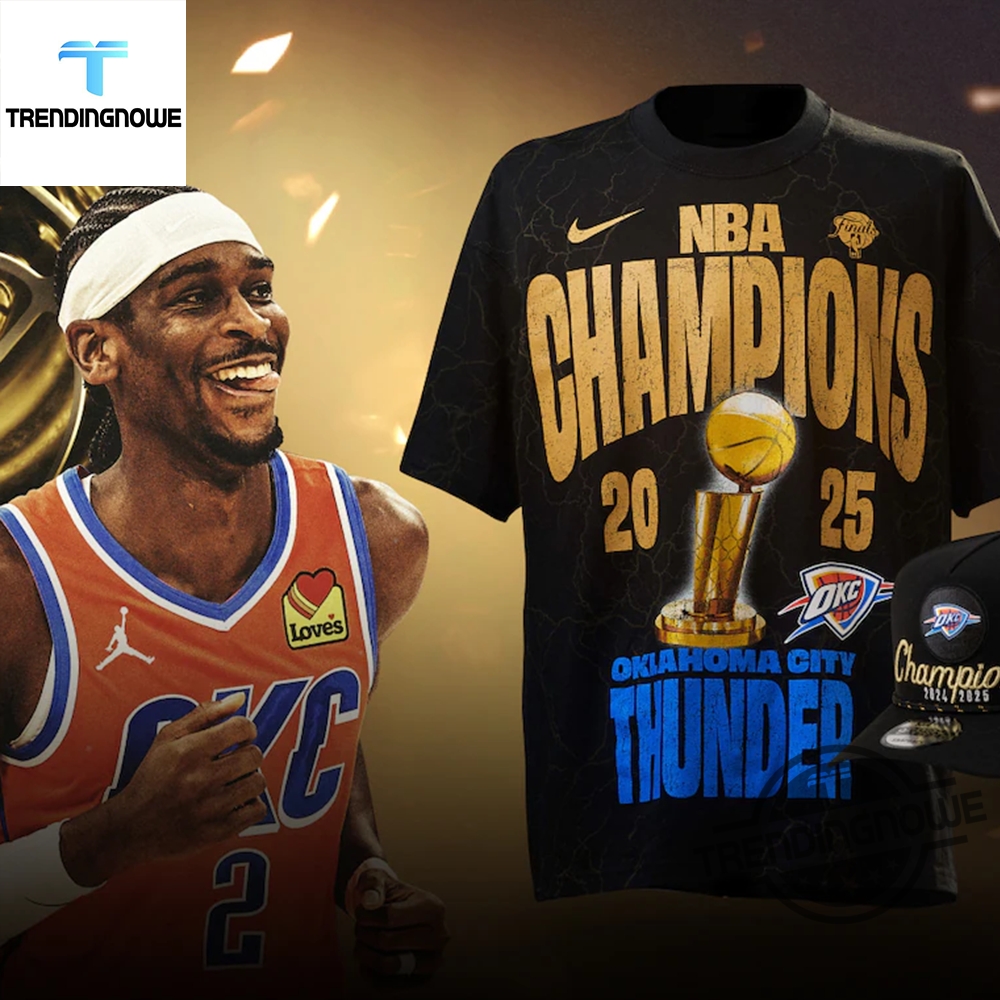 OKC Thunder 2025 Nba Champions Nike Locker Room Shirt 6 OKC THUNDER 2025 NBA CHAMPIONS NIKE LOCKER ROOM SHIRT