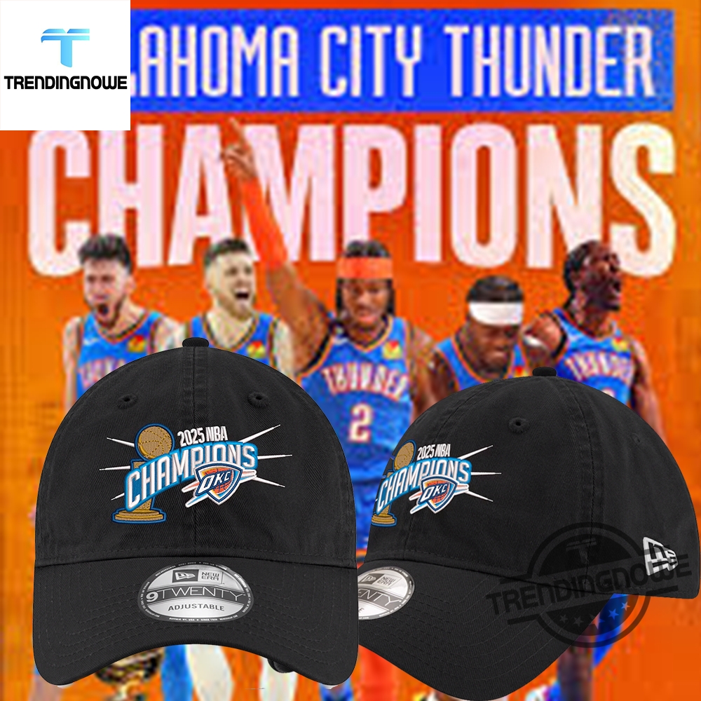 Oklahoma City Thunder 2025 Nba Finals Champions Hat 7 Oklahoma City Thunder 2025 NBA Finals Champions Hat