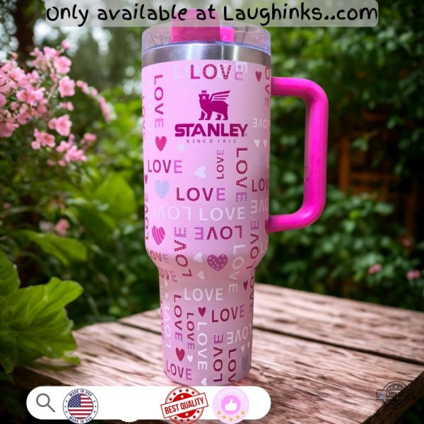 valentines day 2025 sweet hearts 40oz tumbler cup