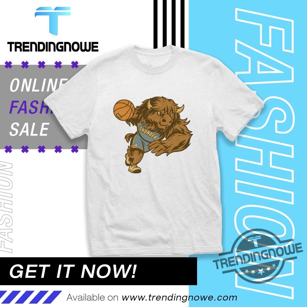 "Celebrate 2025 NBA Champions: Oklahoma City Thunder Apparel Collection" 6 Nba Finals 2025 Champions Oklahoma City Thunder Bison Shirt