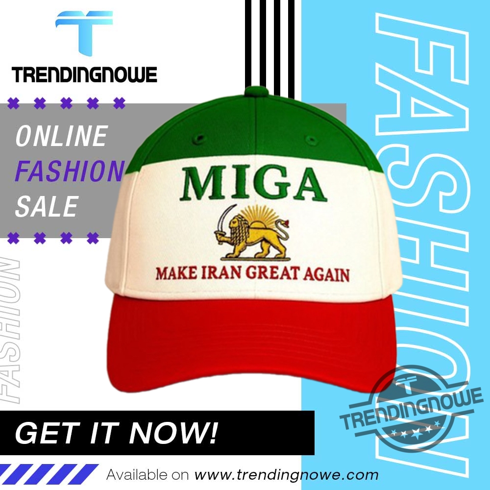 Miga Make Iran Great Again Print Hat