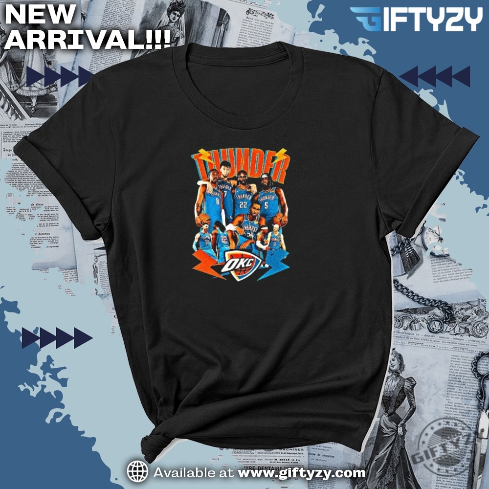 Oklahoma City Okc Thunder 2025 Shirt 7 Oklahoma City OKC Thunder 2025 Shirt