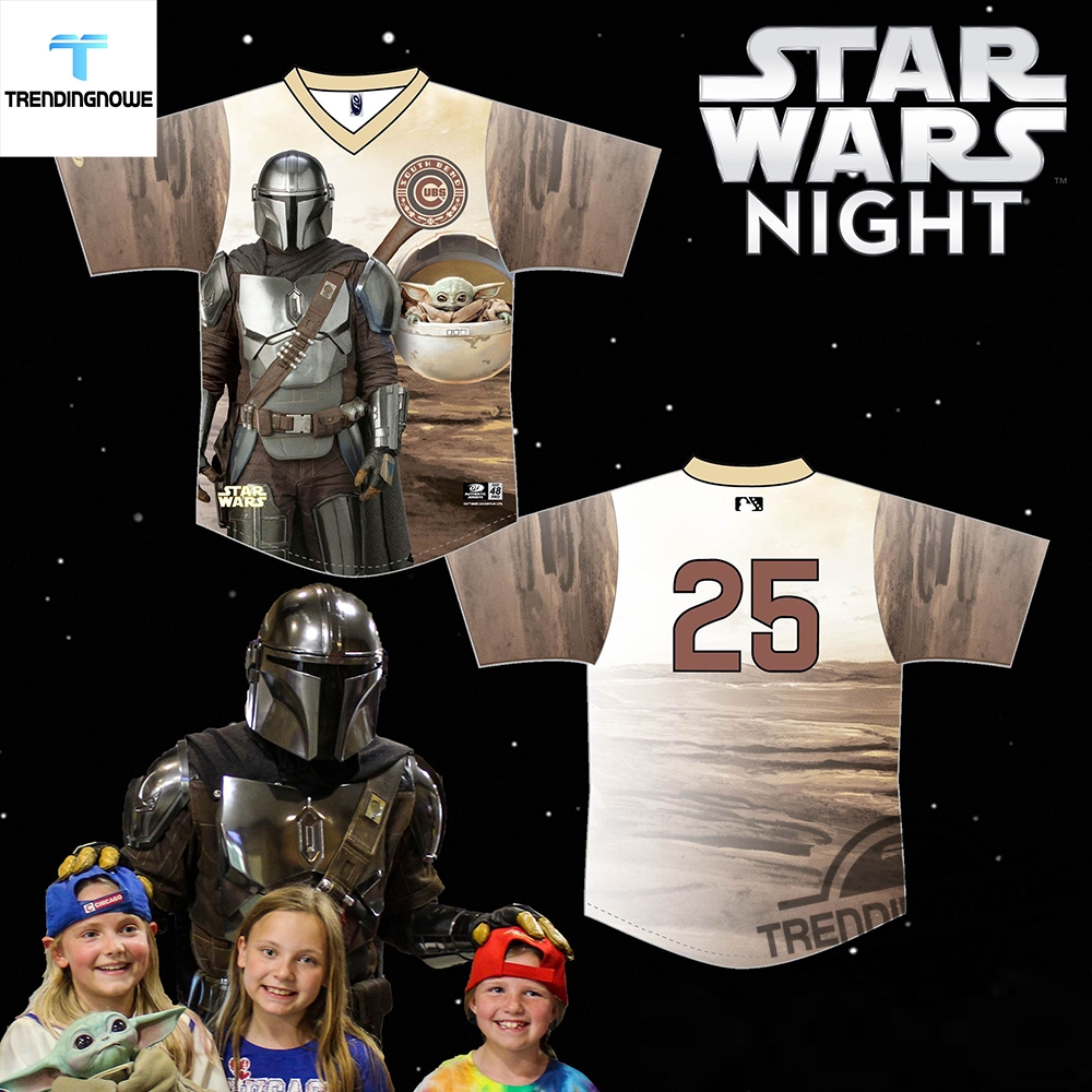 South Bend Cubs Star Wars 2025 Football Jersey