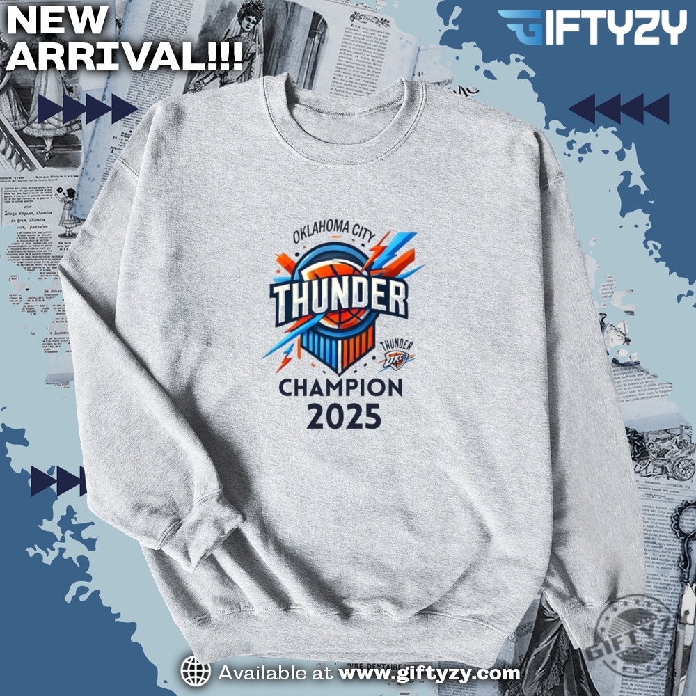 NBA OKC Oklahoma Thunder championship shirt 13 Okc Basketball Champion Oklahoma City Sports Fan Gift Thunder Sga Shirt