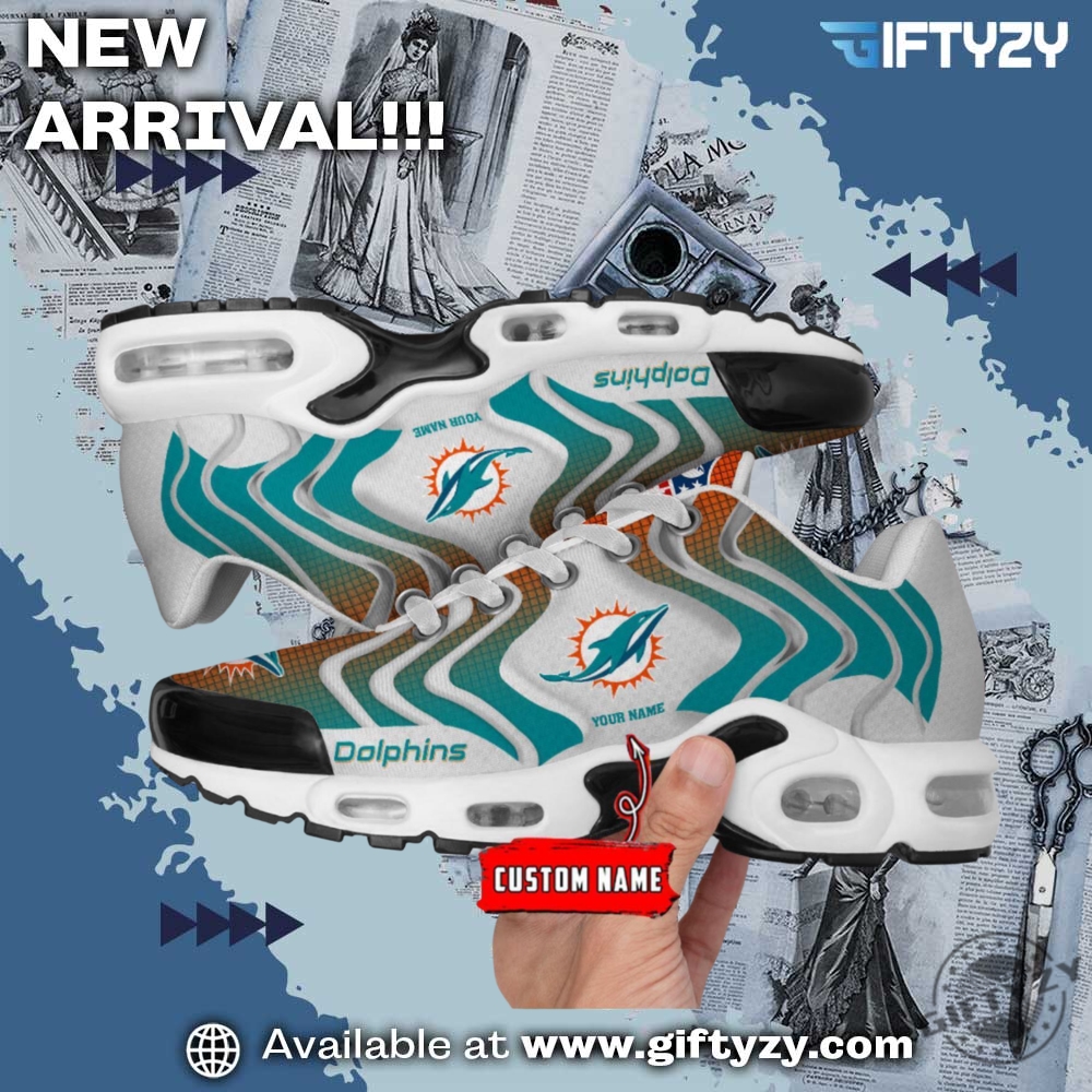 Nfl Miami Dolphins Ultra Custom Name Nike Air Max Plus Sneakers Shoes 3 NFL Miami Dolphins Ultra Custom Name Nike Air Max Plus Sneakers Shoes