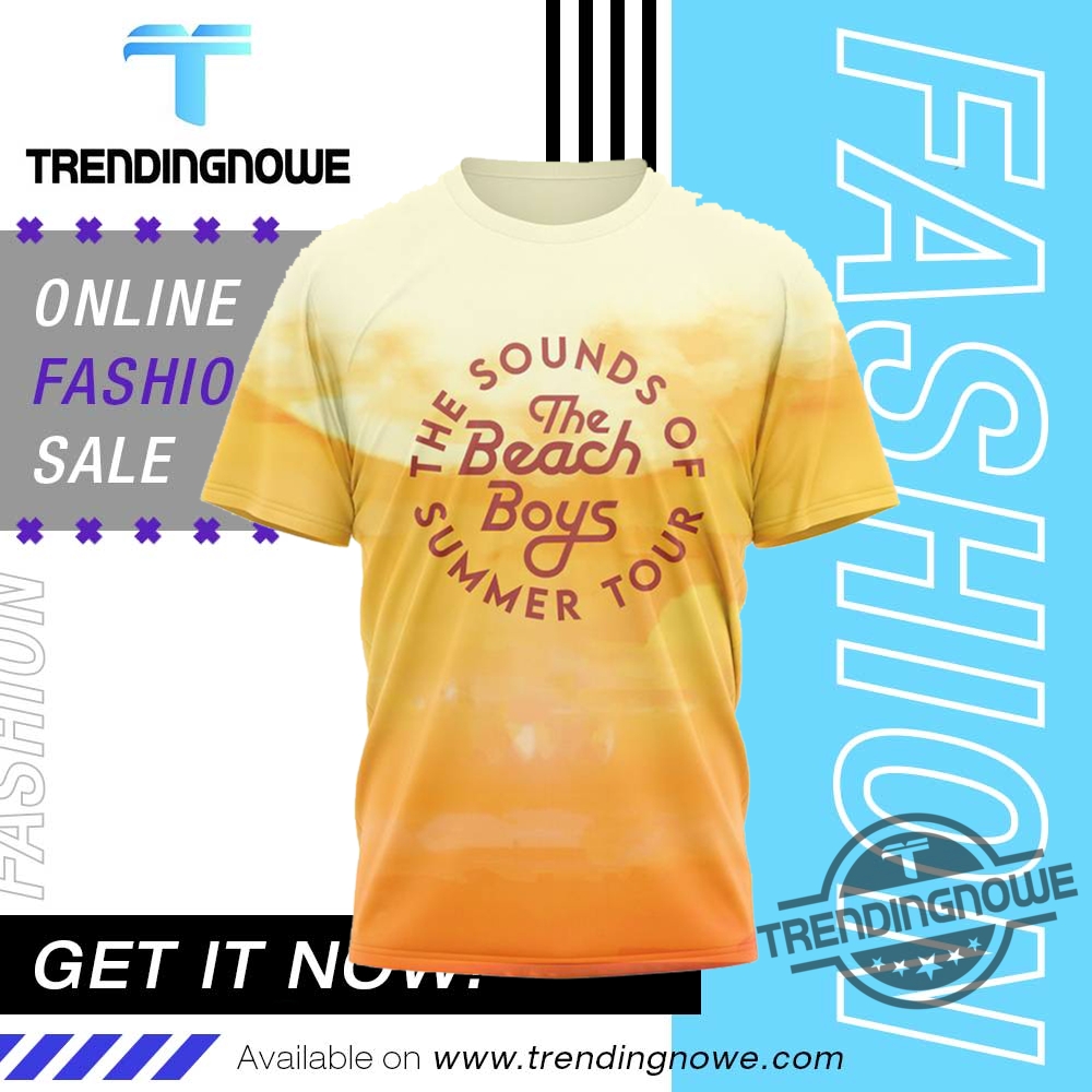 "Top 2025 Shirts: Thunder, Beach Boys, Blue Jays, Trivium & More" 4 The Beach Boys The Sound Of Summer Tour 2025 Shirt