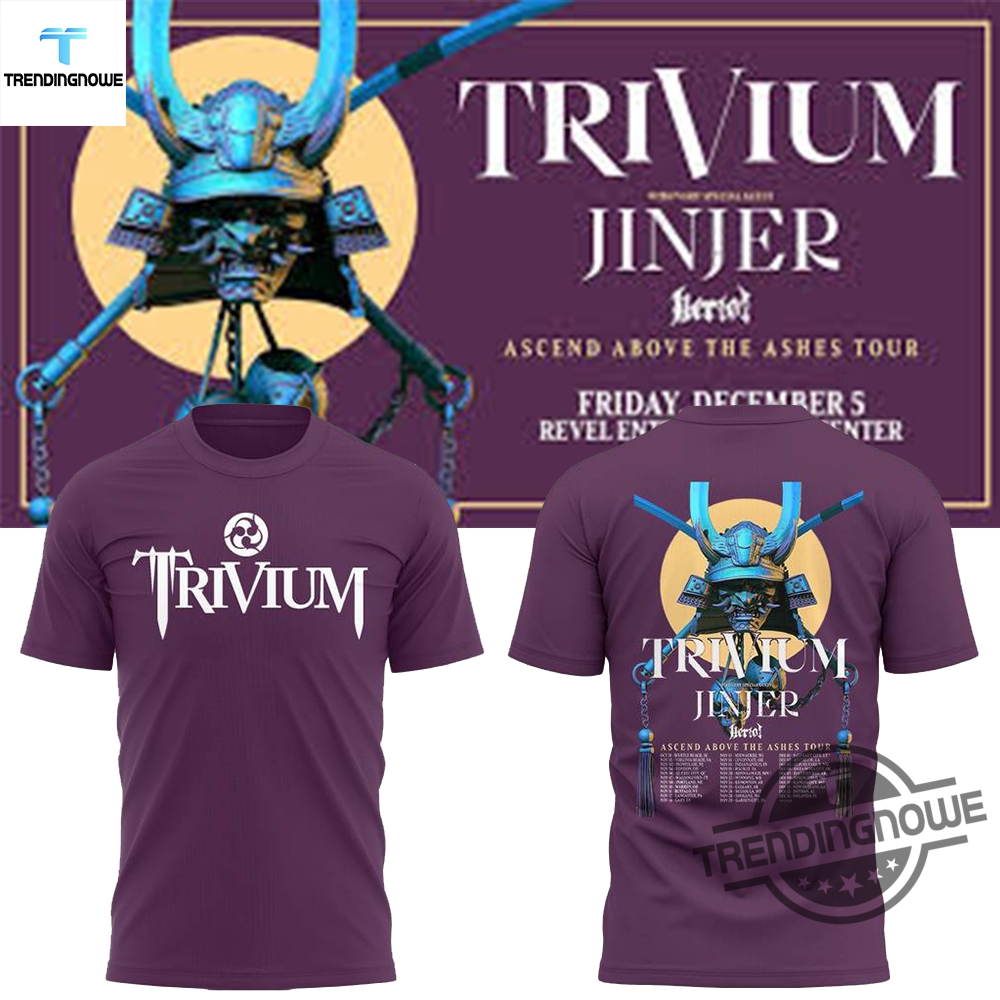 Trivium Ascend Above The Ashes Tour 2025 Shirt 6 Trivium Ascend Above The Ashes Tour 2025 Shirt