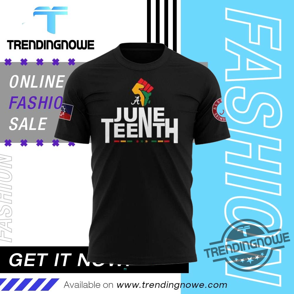 Alabama Crimson Tide Juneteenth Heritage 2025 Shirt 8 Alabama Crimson Tide Juneteenth Heritage 2025 Shirt