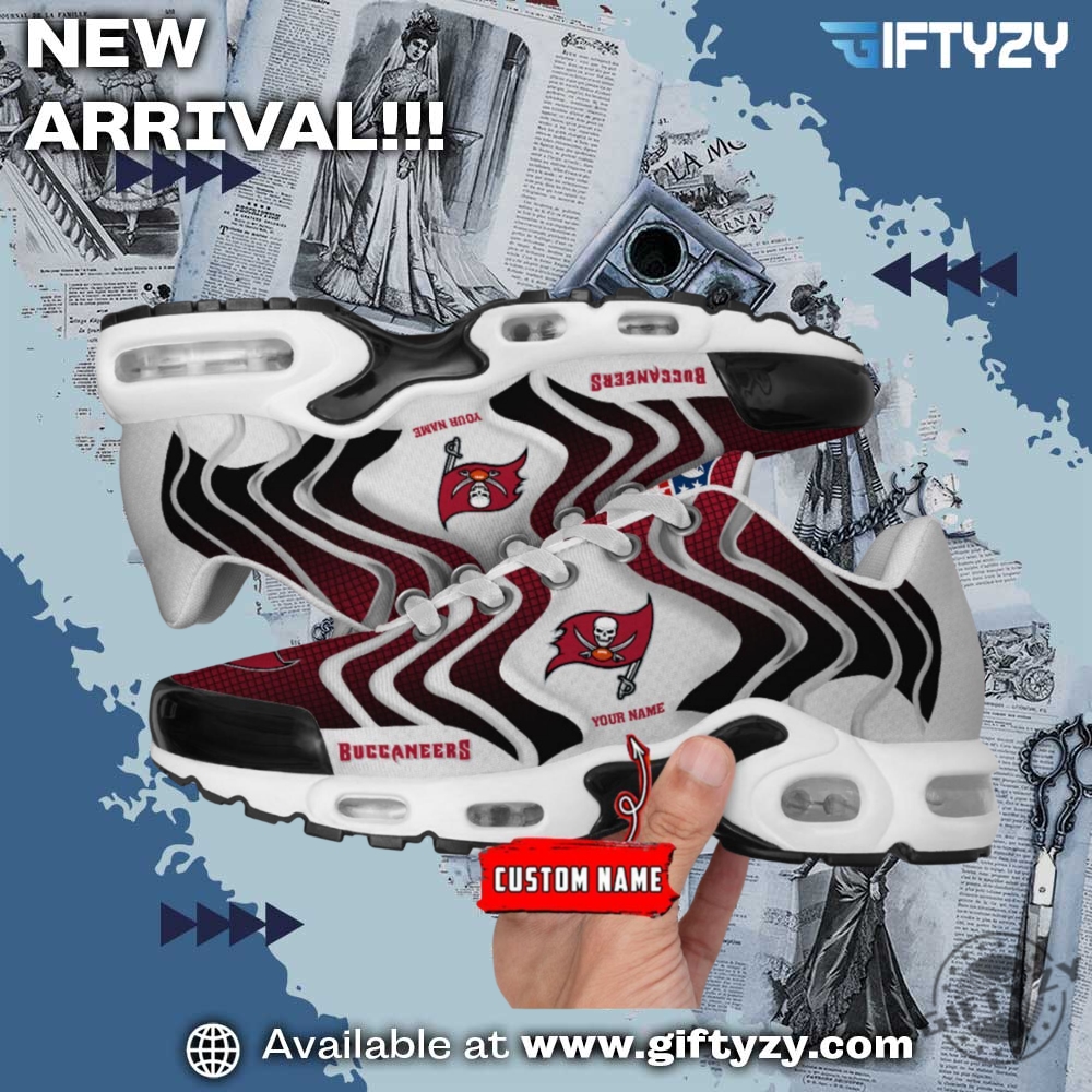 Nfl Tampa Bay Buccaneers Ultra Custom Name Nike Air Max Plus Sneakers Shoes 3 NFL Tampa Bay Buccaneers Ultra Custom Name Nike Air Max Plus Sneakers Shoes