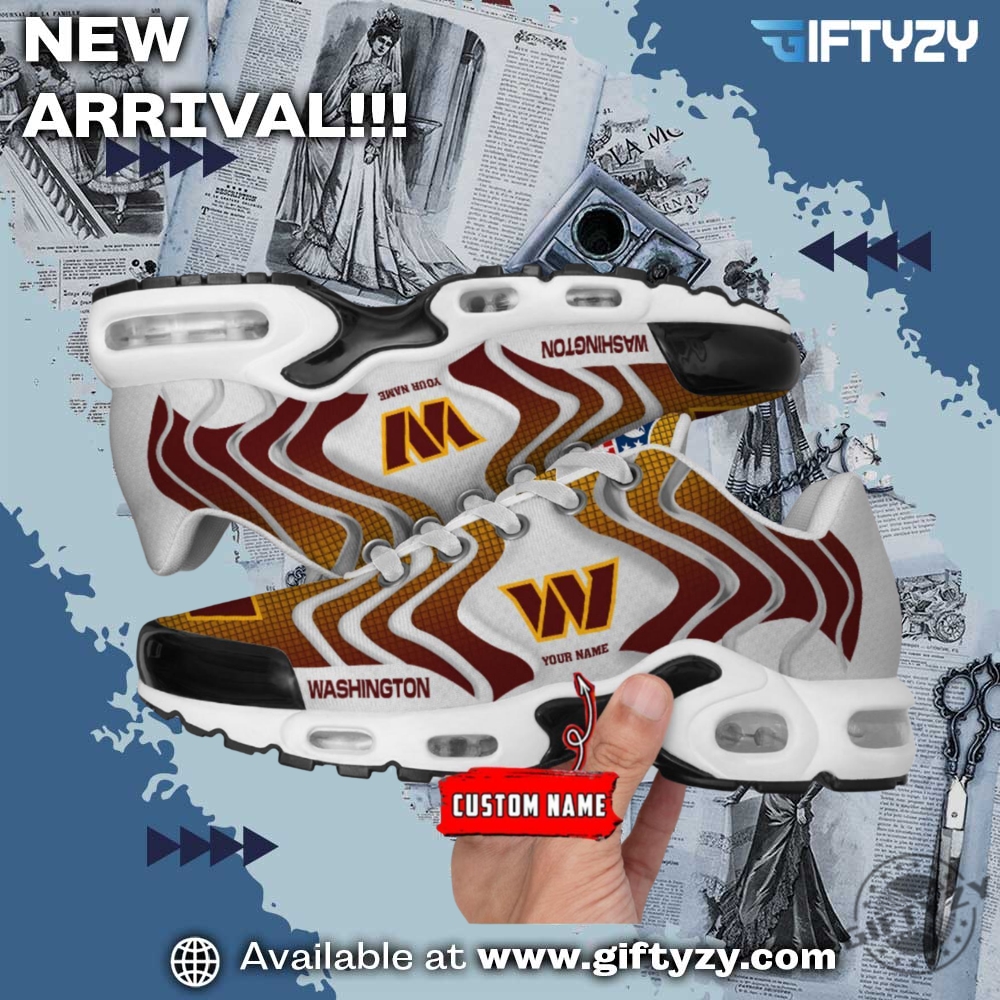 Nfl Washington Commanders Ultra Custom Name Nike Air Max Plus Sneakers Shoes 3 NFL Washington Commanders Ultra Custom Name Nike Air Max Plus Sneakers Shoes