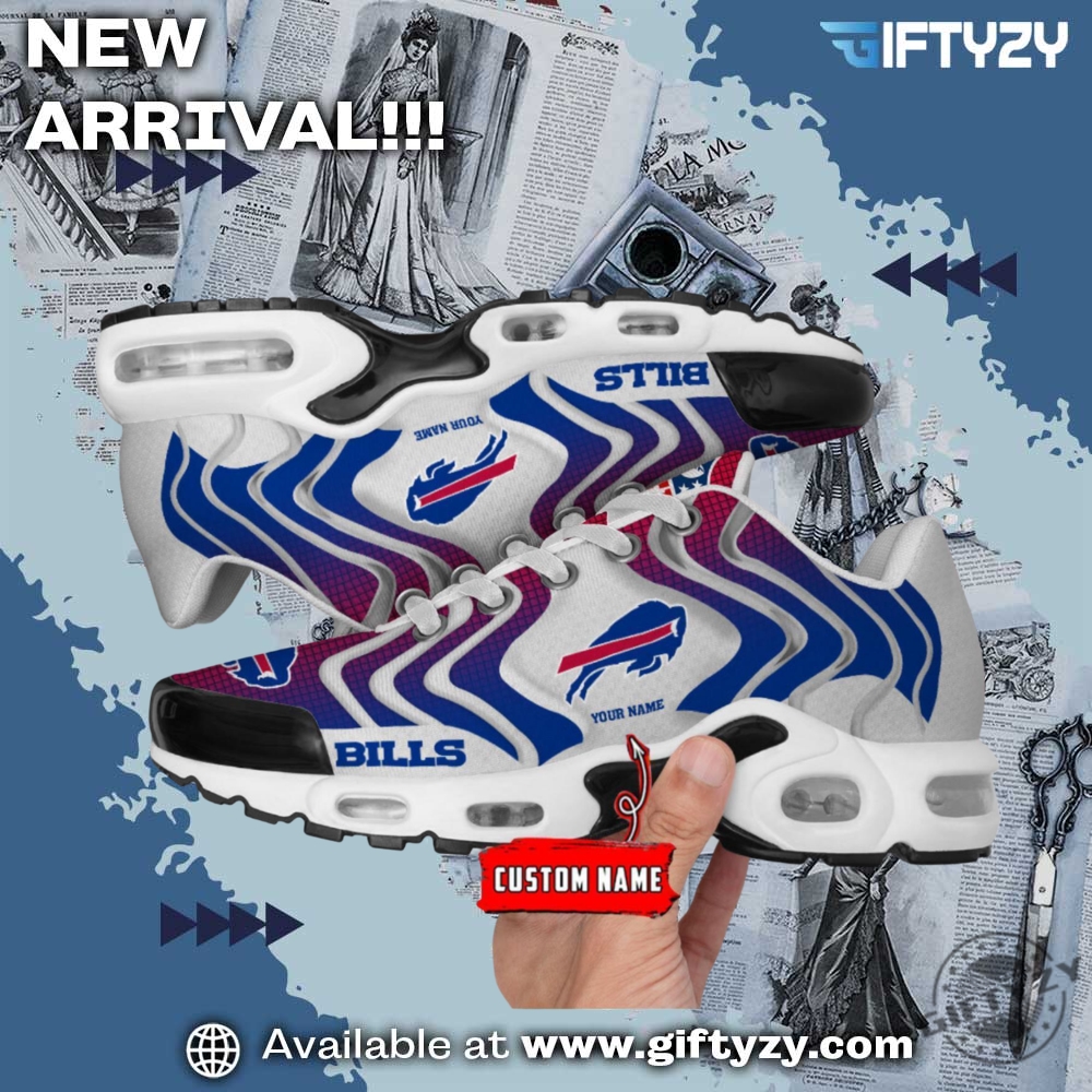Nfl Buffalo Bills Ultra Custom Name Nike Air Max Plus Sneakers Shoes 3 NFL Buffalo Bills Ultra Custom Name Nike Air Max Plus Sneakers Shoes
