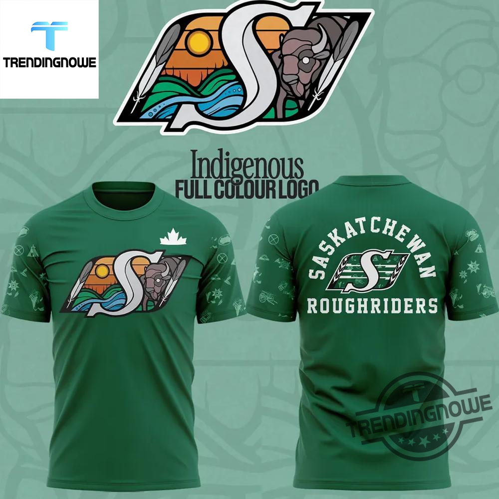 "Top 2025 Shirts: Thunder, Beach Boys, Blue Jays, Trivium & More" 19 Saskatchewan Roughriders 2025 Indigenous Heritage Shirt