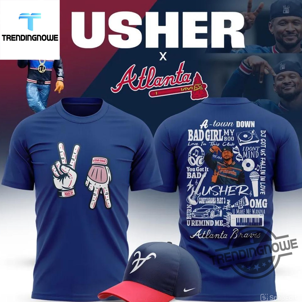 Atlanta Braves Usher A Town 2025 Shirt 7 Atlanta Braves Usher A Town 2025 Shirt