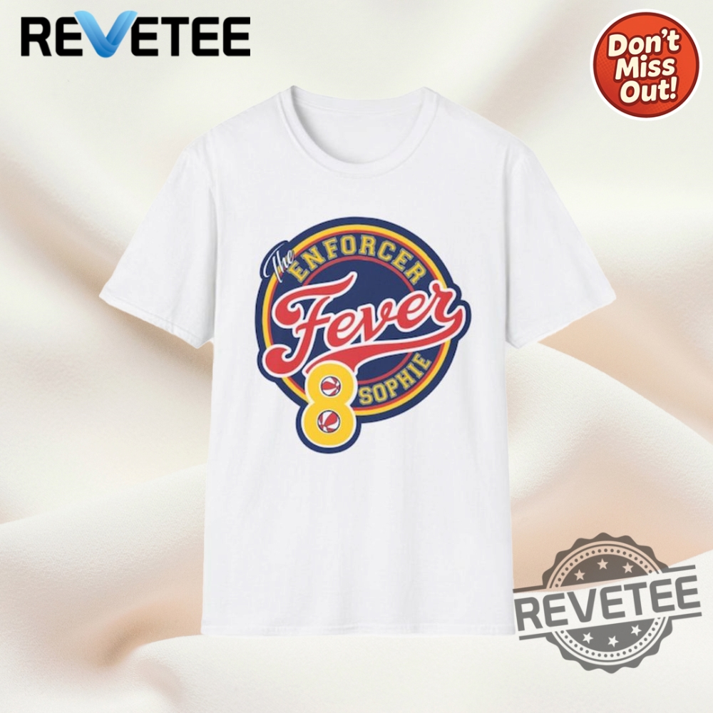 Caitlin Clark The Enforcer Sophie Cunningham 8 Fever Tshirt Hoodie Crewneck revetee 1