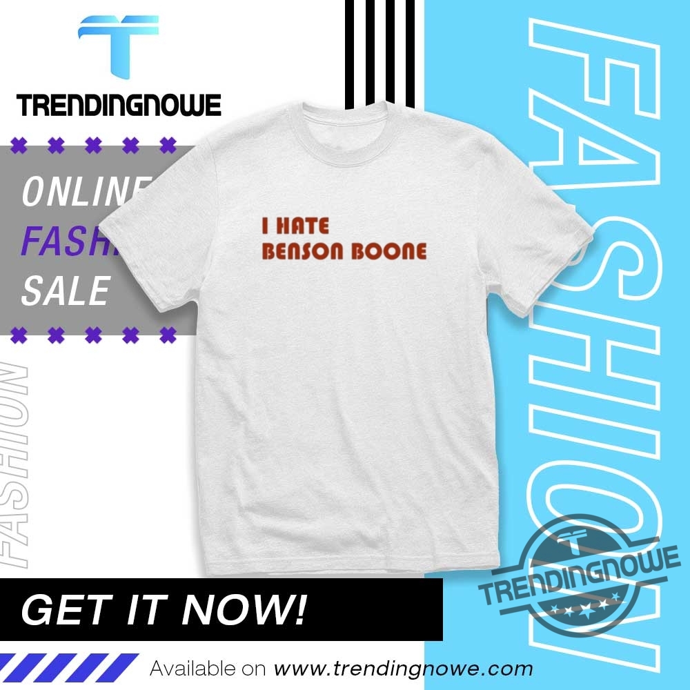 Benson Boone Wearing I Hate Benson Boone Shirt trendingnowe 1
