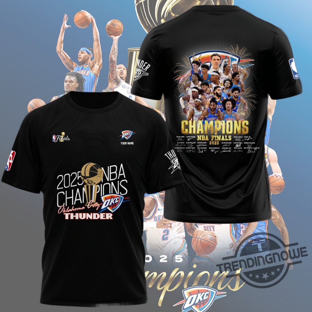 Official Okc Thunder 2025 Nba Champions Shirt trendingnowe 1