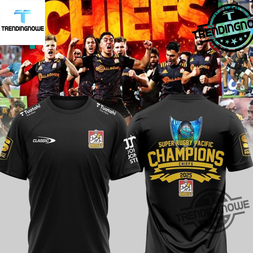 Gallagher Chiefs Super Rugby Pacific Champions 2025 Shirt trendingnowe 1