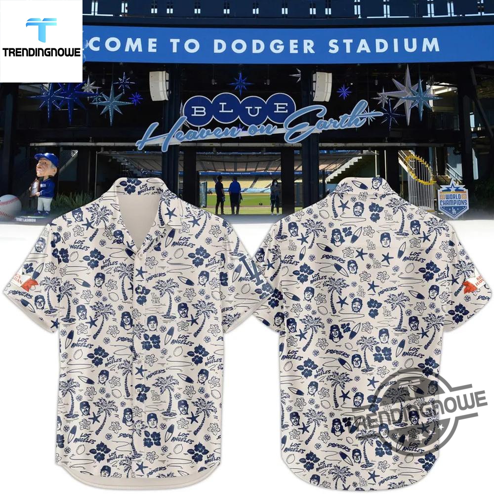 Los Angeles Dodgers Heaven On Earth 2025 Hawaiian Shirt